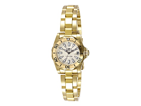 Invicta Stainless Steel Watch with Champagne Dial Invicta Pro Diver 40mm Champagne Dial Two-tone Stainless  main image 2