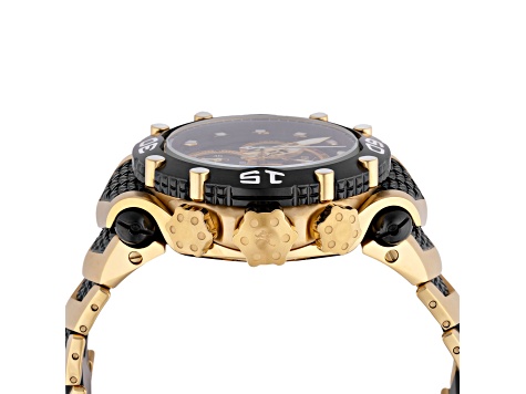 Invicta Subaqua Noma VIII 48.5mm Yellow Dial Black Stainless Steel
