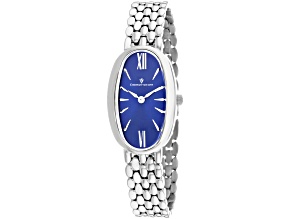 Christian Van Sant Women's Lucia Blue Dial Stainless Steel Bracelet Watch