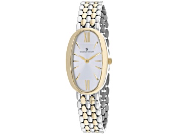 Picture of Christian Van Sant Women's Lucia Two-tone Stainless Steel Bracelet Watch