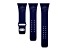 Gametime NHL Vancouver Canucks Debossed Silicone Apple Watch Band (42/44mm M/L). Watch not included.