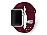 Gametime NHL Arizona Coyotes Debossed Silicone Apple Watch Band (42/44mm M/L). Watch not included.