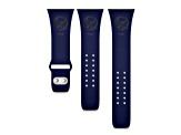 Gametime NHL Buffalo Sabres Debossed Silicone Apple Watch Band (42/44mm M/L). Watch not included.