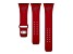 Gametime NHL Detroit Red Wings Debossed Silicone Apple Watch Band (42/44mm M/L). Watch not included.