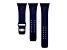 Gametime NHL St. Louis Blues Debossed Silicone Apple Watch Band (42/44mm M/L). Watch not included.