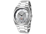 Teslar Unisex Re-Balance T-5 40mm Quartz Gray Dial Stainless Steel Watch