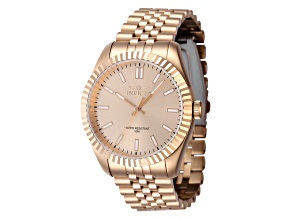 Invicta Specialty 43mm Rose Stainless Steel Quartz Watch