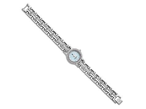 Charles Hubert Light Blue MOP Dial with 4 Changeable Bezels 