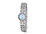 Charles Hubert Light Blue MOP Dial with 4 Changeable Bezels Watch