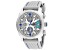 Oceanaut Men's Kryptonite Gray Dial, Gray Rubber Strap Watch