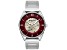 Thomas Earnshaw Men's Spencer Skeleton 42mm Automatic Red Dial Stainless Steel Watch