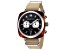 Briston Men's Clubmaster 42mm Quartz Black Dial Khaki Strap Watch