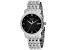 Tissot Men's Bridgeport Black Dial, Stainless Steel Watch