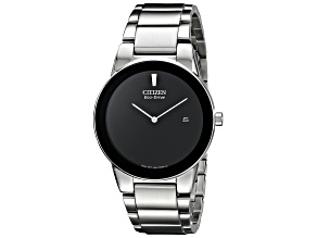 Citizen Men's Axiom 40mm Black Dial Stainless Steel Watch
