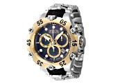 Invicta Reserve 54mm Quartz Stainless Steel Watch, Yellow Bezel