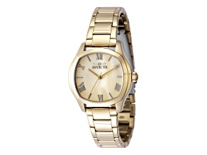 Invicta Wildflower 32.5mm Yellow Stainless Steel Quartz Watch