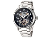 Thomas Earnshaw Men's Beaufort 43mm Automatic Black Dial Stainless Steel Watch