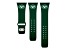 Gametime New York Jets Green Silicone Apple Watch Band (38/40mm M/L). Watch not included.