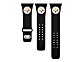 Gametime Pittsburgh Steelers Yellow Silicone Apple Watch Band (38/40mm M/L). Watch not included.