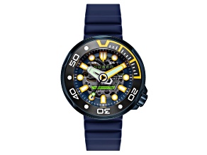 Nubeo Ventana Skeleton Automatic Blue Dial Blue Stainless Steel Band Limited Edition Watch