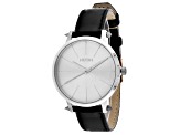 Nixon Women's Kensington Black Leather Strap Watch