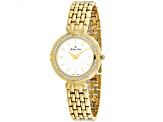 Mathey Tissot Women's FLEURY 6331 Yellow Stainless Steel Watch