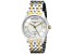 Tissot Men's T-Classic White Dial, Two-tone Yellow Stainless Steel Watch