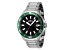 Invicta Pro Diver 45mm Green Bezel Stainless Steel Quartz Watch