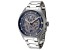 Thomas Earnshaw Men's Scott 43mm Automatic Blue Dial Gray Stainless Steel Watch