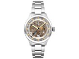 Thomas Earnshaw Men's Scott 43mm Automatic Gray Dial Stainless Steel Watch