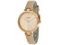 Kate Spade Women's Holland Rose Dial, Beige Leather Strap Watch