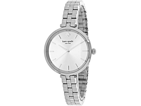 Kate Spade Women's Holland White Dial, Stainless Steel Watch