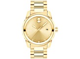 Movado Men's Bold Yellow Stainless Steel Watch