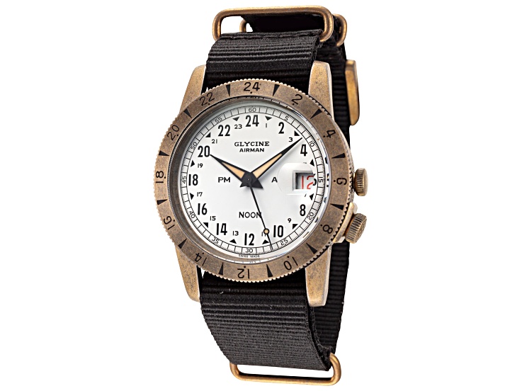 Glycine Men's GL0308 Airman The Chief 40mm Automatic Watch | eBay