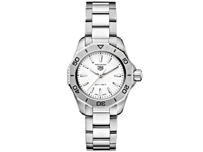 Tag Heuer Women's AquaRacer White Dial Stainless Steel Watch