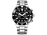 Edox Men Delfin The Original 43mm Quartz Stainless Steel Watch, Black Bezel