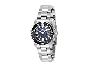 Invicta Pro Diver 30mm Black Dial Stainless Steel Band Quartz Watch