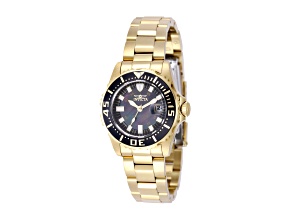 Invicta Pro Diver 30mm Black Dial Stainless Steel Band Quartz Watch