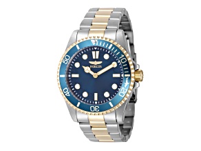 Invicta Pro Diver 43mm Blue  Dial Stainless Steel Band Quartz Watch