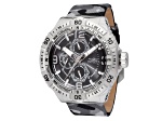 Invicta Coalition Forces 49mm Black Dial Nylon Band Quartz Watch
