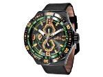 Invicta Coalition Forces 49mm Black Dial Nylon Band Quartz Watch