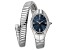 Christian Van Sant Women's Naga Dark Blue Dial, Stainless Steel Watch