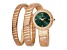 Christian Van Sant Women's Naga Green Dial, Rose Stainless Steel Watch