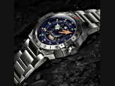 RGMT Himars Blue Dial White Bezel White Stainless Steel Band Automatic Watch