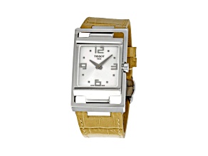 Tissot T-Silver Women's Leather Band Watch