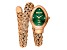 Just Cavalli Women's Novara Green Dial, Rose Stainless Steel Watch