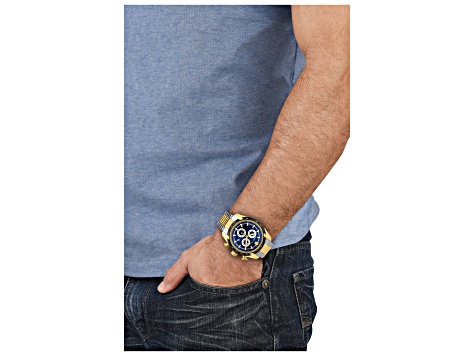 Versace Men's V-Ray 44mm Quartz Watch