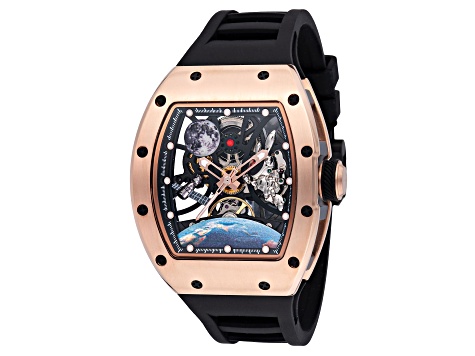 Invicta S1 Rally Interstellar Black Silicone Band Automatic  display picture 1