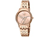 Ferre Milano Women's Fashion 32mm Quartz Rose Stainless Steel Dial Watch