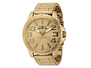 Invicta Speedway 48mm Yellow Stainless Steel Quartz Watch